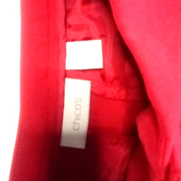 Chicos size 0 red pants - Picture 2 of 2